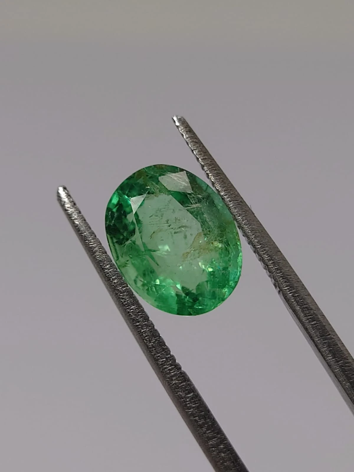 2.43ct Natural Emerald Oval Cut Loose Gemstone From Panjshir Afghanistan — view 3